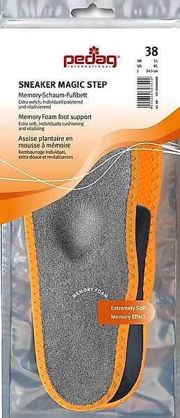 Pedag Einlegesohlen pedag Sneaker Magic Step Memory Foam Barfuß-Sohle günstig online kaufen