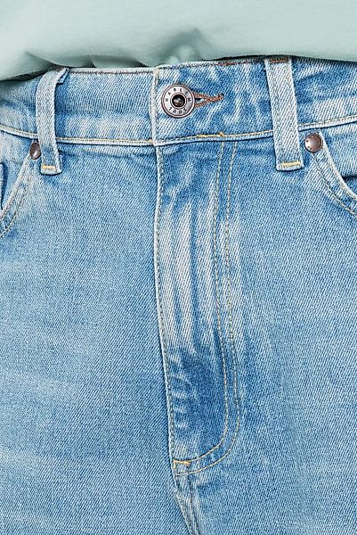 Harlem Soul Mom-Jeans, mit offener Kante am Saum günstig online kaufen