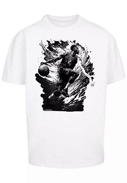 F4NT4STIC T-Shirt "Basketball Splash Sport OVERSIZE TEE", Print günstig online kaufen