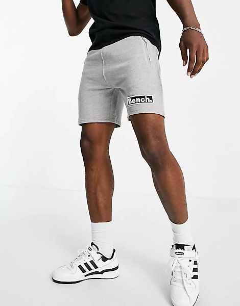 Bench ‑ Jersey-Shorts in Grau günstig online kaufen
