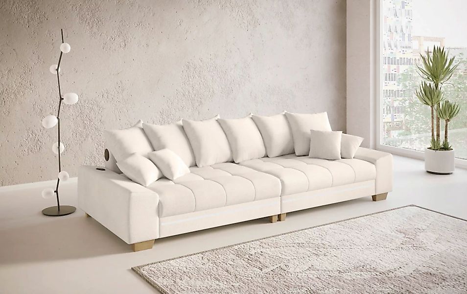 Mr. Couch Big-Sofa "Nikita II", RGB-LED, Bluetooth-Soundsystem, wahlweise m günstig online kaufen