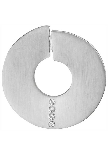 JOBO Kettenanhänger "Anhänger rund", 925 Silber mit 4 Diamanten günstig online kaufen