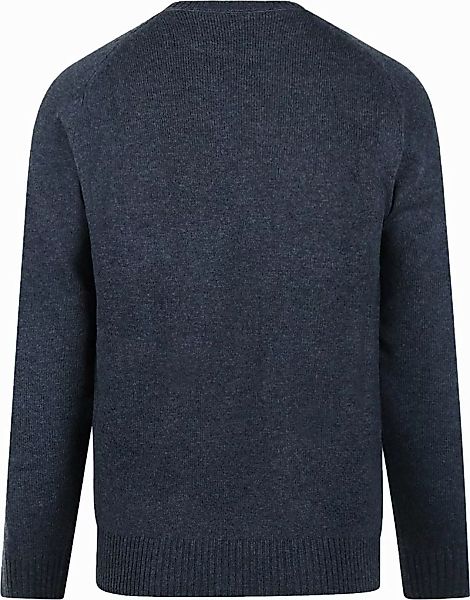 McGregor Pullover Lammwolle Melange Navy - Größe XXL günstig online kaufen