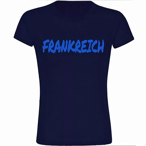 multifanshop T-Shirt Damen Frankreich - Textmarker - Frauen günstig online kaufen