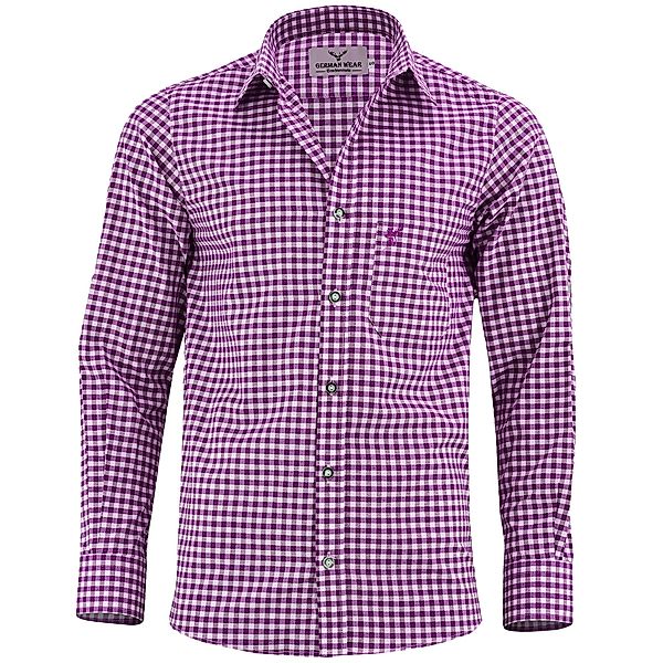 German Wear Trachtenhemd GW1210 Karo Trachtenhemd günstig online kaufen