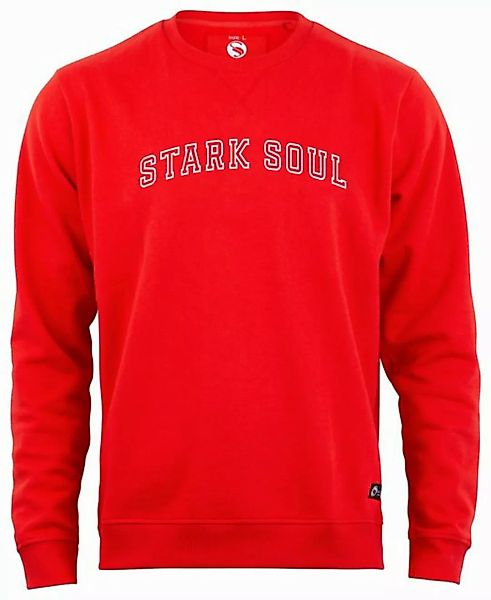 Stark Soul® Sweatshirt Sweatshirt "College" Rundhals-Sweater Unisex günstig online kaufen