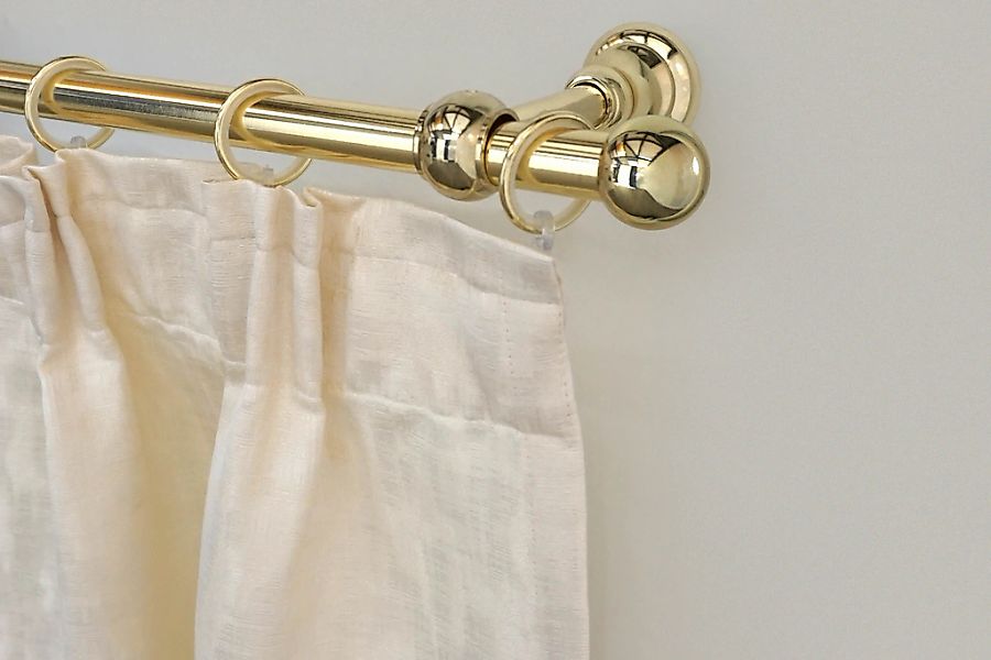 GARESA Gardinenstange "ANDREA" Ø 20 mm 1 läufig-läufig Wunschmaßlänge Vorha günstig online kaufen