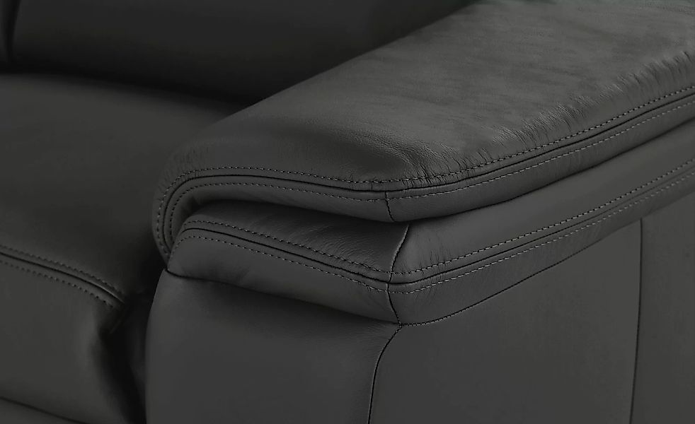 meinSofa Ecksofa  Ivonne ¦ schwarz ¦ Maße (cm): B: 294 H: 84 T: 245.0 Polst günstig online kaufen