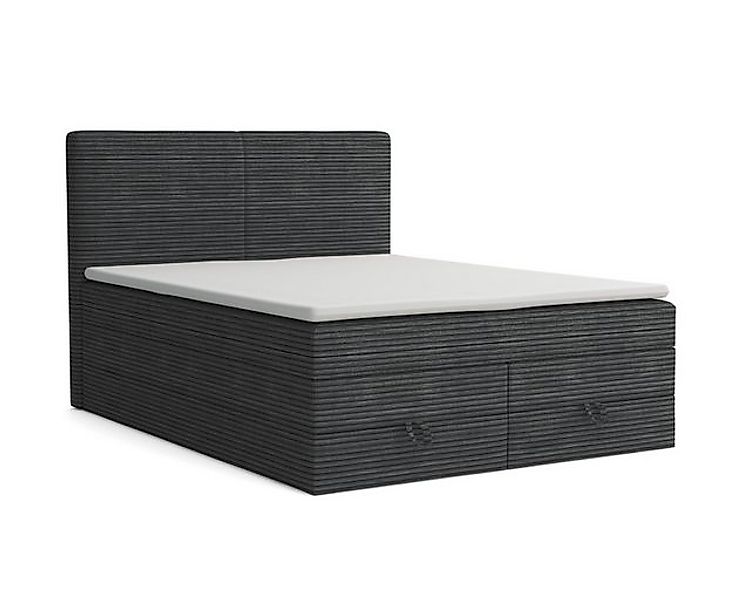 Deine Möbel 24 Boxspringbett LOFT DUO Boxspring Komplettbett Polsterbett Bo günstig online kaufen