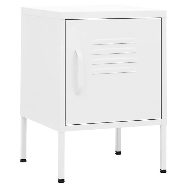 vidaXL Nachttisch Nachttisch Weiß 35x35x51 cm günstig online kaufen
