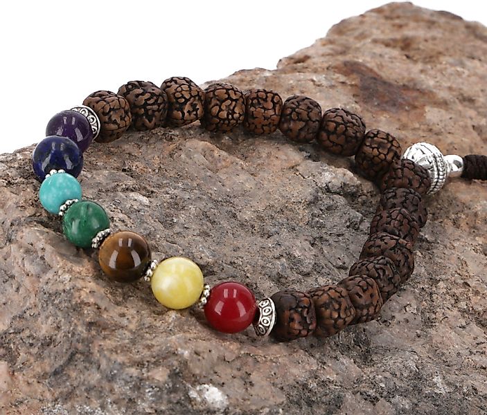 Guru-Shop Armreif 7 Chakran Mala Armband, günstig online kaufen