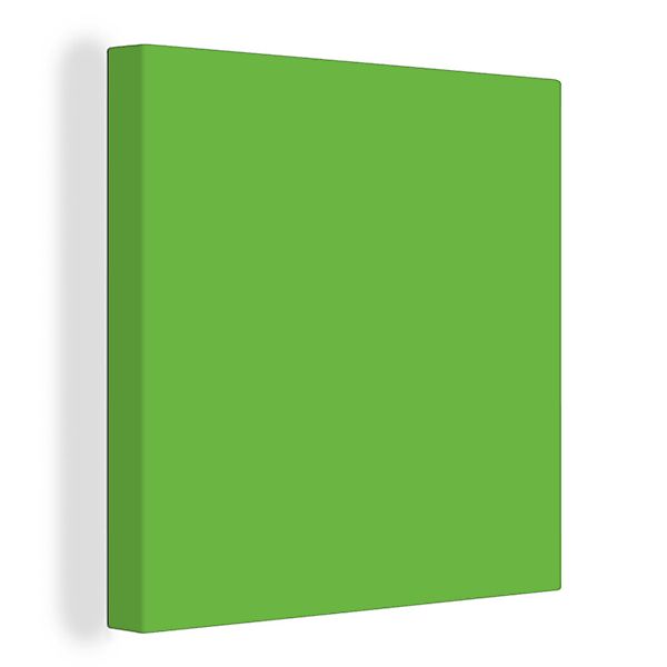 OneMillionCanvasses® Leinwandbild Grün - Farben - günstig online kaufen