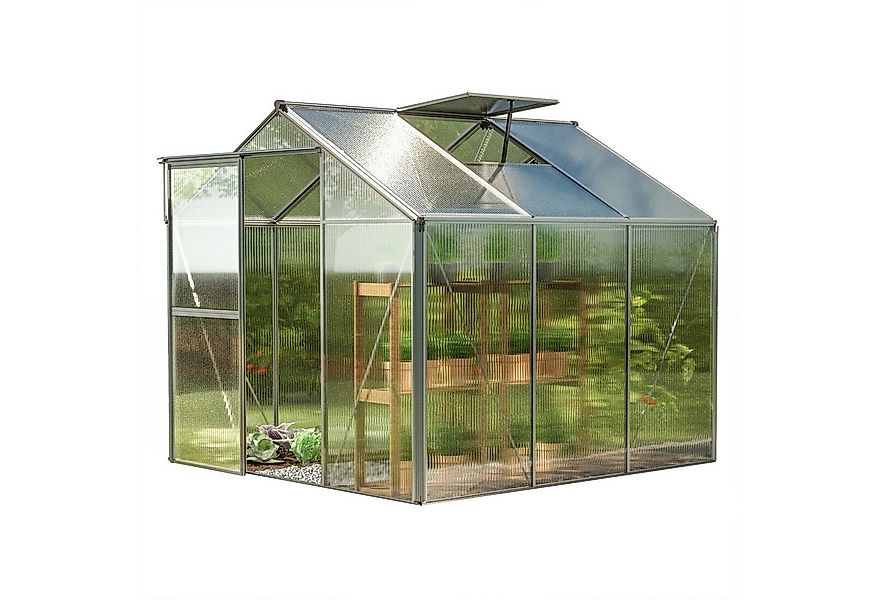 GFP Gewächshaus VIOLA 2, 6 mm Wandstärke günstig online kaufen