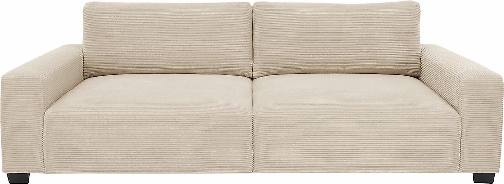 ED EXCITING DESIGN 3-Sitzer "Elba", Big-Sofa mit 2 Rückenkissen günstig online kaufen