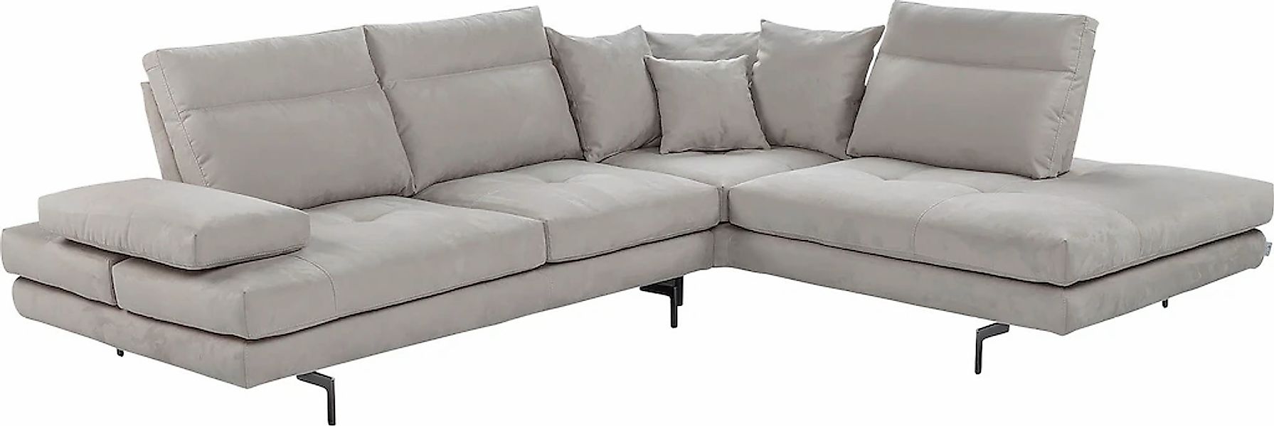 CALIA ITALIA Ecksofa "Toby Wing, Komfortsofa mit Sitzkomfort der Extraklass günstig online kaufen