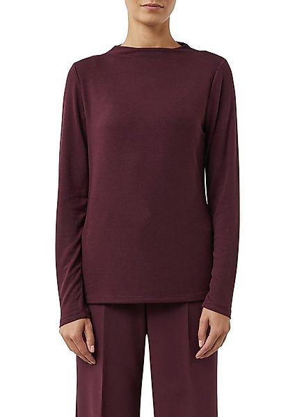 comma Langarmshirt mit Stehkragen günstig online kaufen