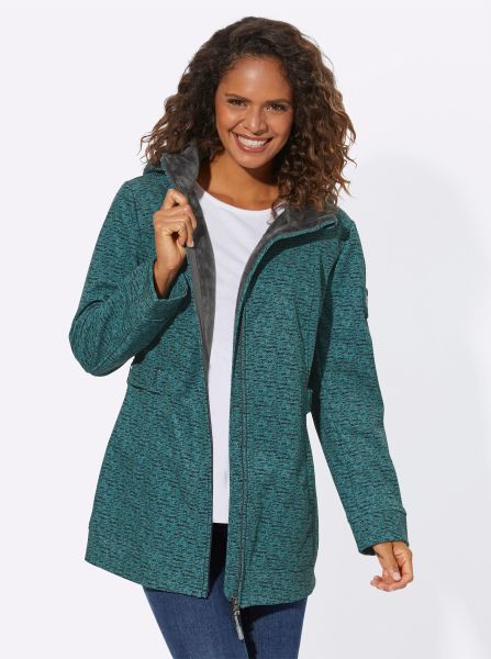 Casual Looks Softshelljacke mit Kapuze günstig online kaufen