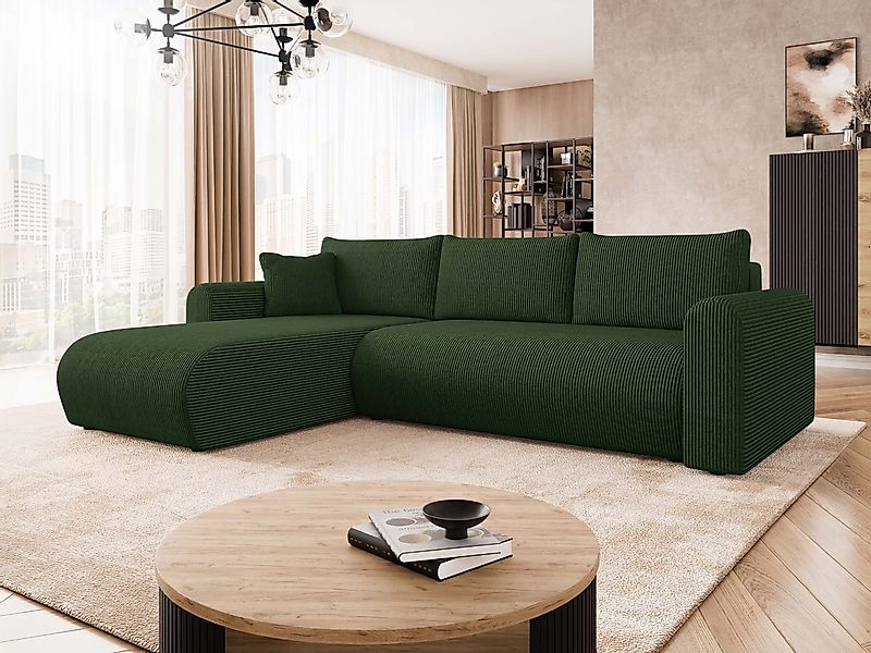 MIRJAN24 Ecksofa Eliwo Cord, mit Schlaffunktion günstig online kaufen