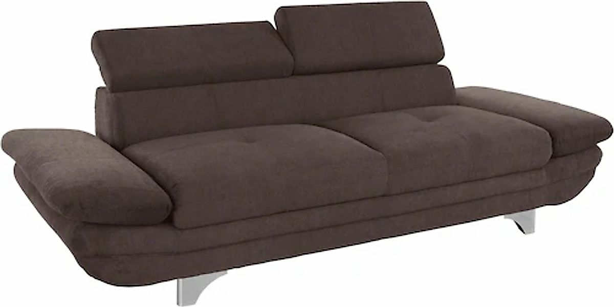 COTTA 3-Sitzer »Enterprise«, Big-Sofa, mit Armteilverstellung & Kopfteilver günstig online kaufen