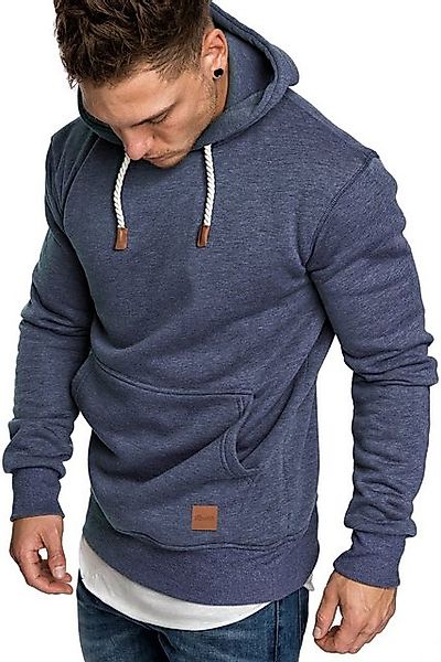 REPUBLIX Sweatshirt ERIC Herren Basic Kapuzenpullover Hoodie günstig online kaufen