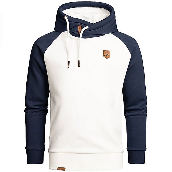 Amaci&Sons Kapuzenpullover FONTANA Kapuzenpullover mit Kontrast günstig online kaufen