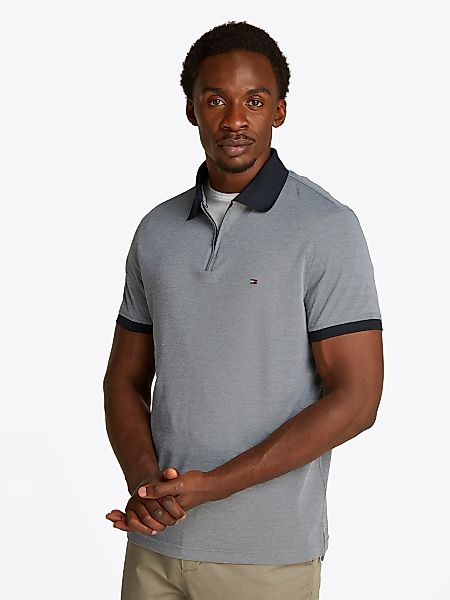 Tommy Hilfiger Poloshirt "PERFORMANCE OXFORD ZIP REG POLO" günstig online kaufen