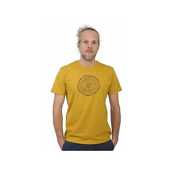 Life-Tree Rundhalsshirt Casual ’für Herren in gelb’ (1-tlg., keine Angabe) günstig online kaufen