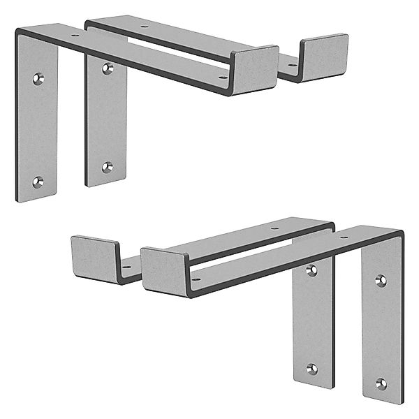 ML-DESIGN Wandregalhalter Regalhalterung L-Form aus Metall, günstig online kaufen
