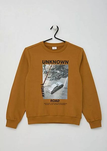 s.Oliver Junior Sweatshirt mit Frontprint günstig online kaufen