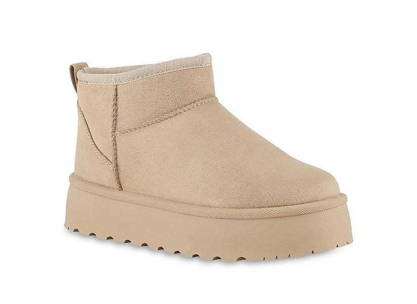 VAN HILL 841506 Winterstiefelette Damen Warm Gefüttert Winter Boots Stiefel günstig online kaufen