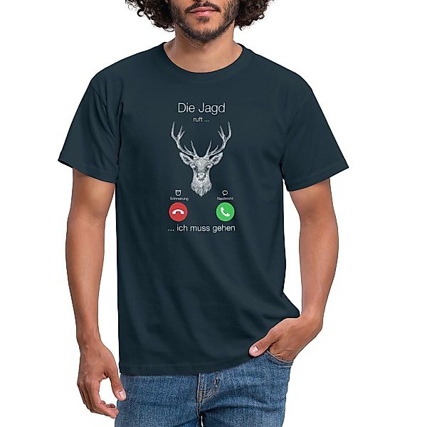 Spreadshirt T-Shirt Die Jagd Ruft Ich günstig online kaufen