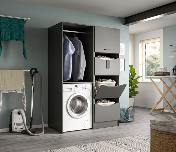 welltime Wäscheschrank FALAS, TOPSELLER!, Höhe 195 günstig online kaufen