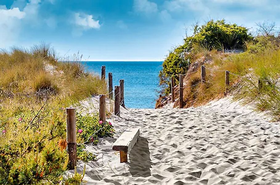 Papermoon Fototapete »Strand« günstig online kaufen