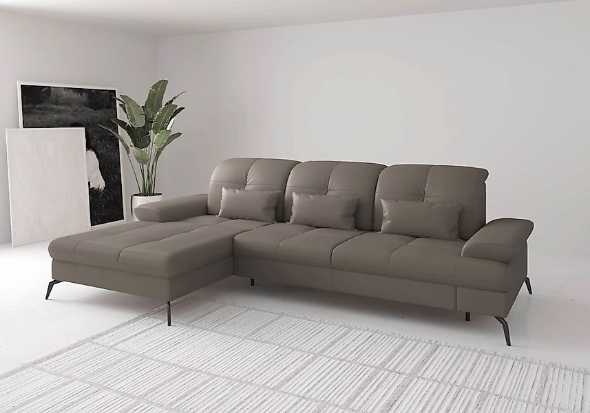 sit&more Ecksofa "Amica, L-Form, inkl. Sitztiefenverstellung & Armteilverst günstig online kaufen