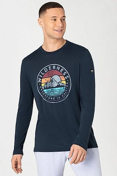 SUPER.NATURAL Langarmshirt Merino Longsleeve M WILDERNESS LS funktioneller günstig online kaufen