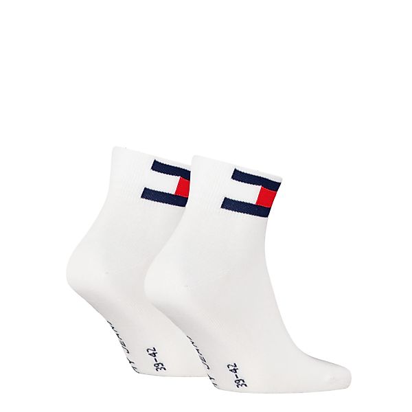 Tommy Hilfiger Kurzsocken "TH UNI TJ QUARTER 2P FLAG", (2 Paar), Verstärkte günstig online kaufen