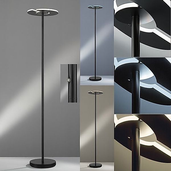 FISCHER & HONSEL LED Deckenfluter Dent, günstig online kaufen
