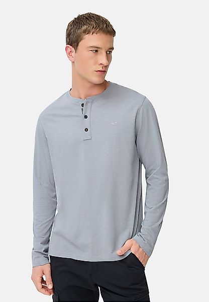 camel active Henleyshirt aus reiner Baumwolle günstig online kaufen
