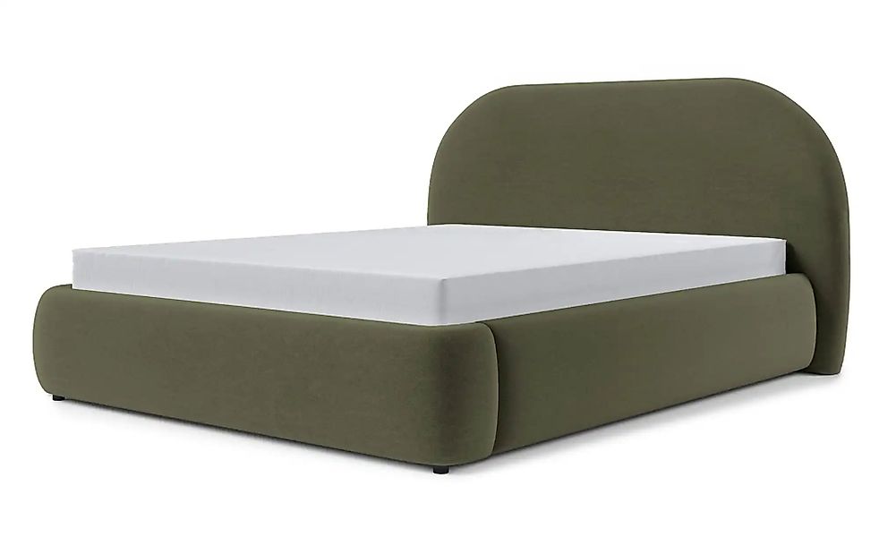 Polsterbett mit Bettkasten Ovo ¦ grün ¦ Maße (cm): B: 218 H: 116 Betten > P günstig online kaufen