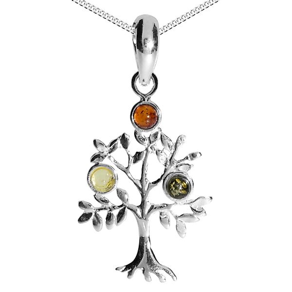 OSTSEE-SCHMUCK Kette mit Anhänger - Lebensbaum günstig online kaufen