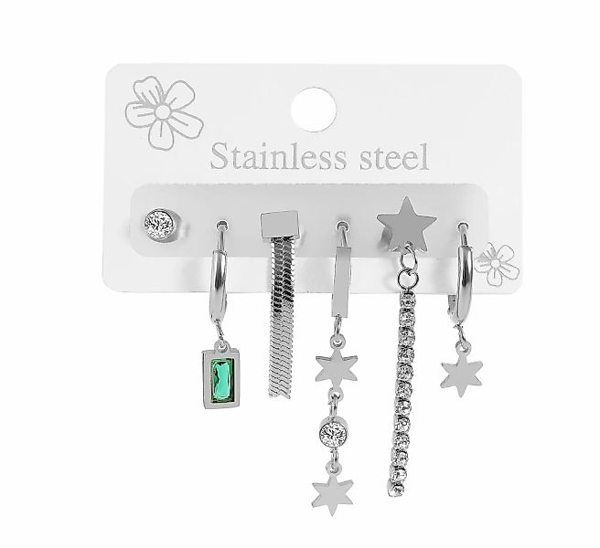 Adelia´s Paar Ohrhänger "Damen Ohrringe – Ohrstecker aus Edelstahl" Zum Ver günstig online kaufen