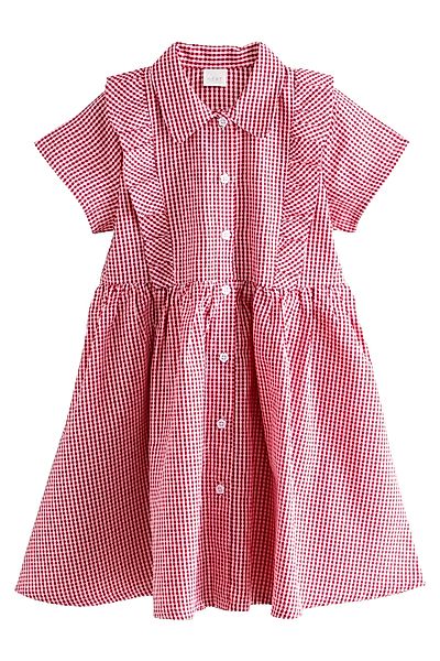 Next Hemdblusenkleid Schulkleid mit Vichykaros und günstig online kaufen
