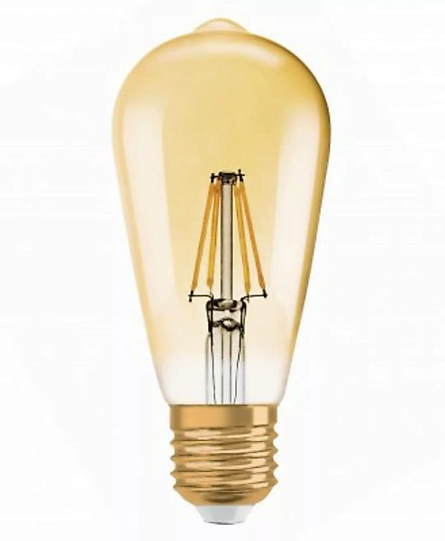 OSRAM LED VINTAGE 1906 LEDISON 36 FS Warmweiß Filament Gold E27 Glühlampe günstig online kaufen