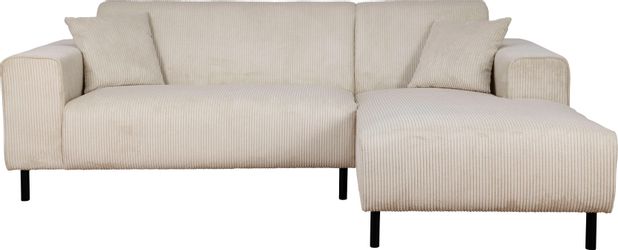 Home affaire Ecksofa "ARROS L-Form mit Wellenunterfederung, Maße B/T/H: 235 günstig online kaufen