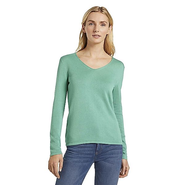 Tom Tailor Langarm T-shirt S Soft Leaf Green günstig online kaufen