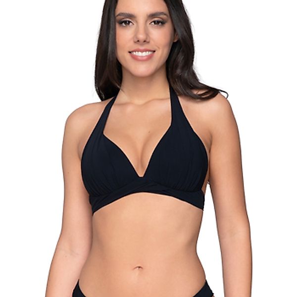 Luna Splendida  Bikini Ober- und Unterteile Badeanzug-Top Triangel plissier günstig online kaufen