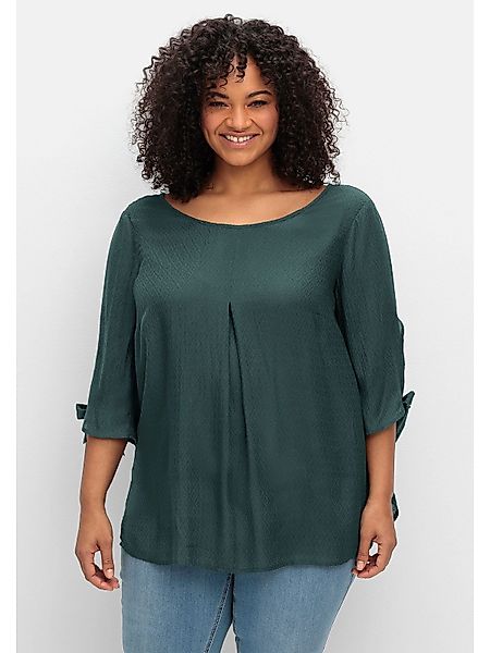 Sheego Tunika Große Größen mit Ärmel-Details günstig online kaufen