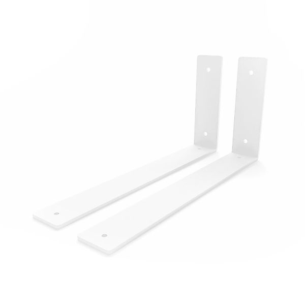 HEVVA Regalwinkel FREIBERG 30 cm Tief 2er Set Weiß günstig online kaufen