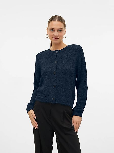 Vero Moda Strickjacke "VMNOVAH LS O-NECK BUTTON CARDI GA NOOS" günstig online kaufen