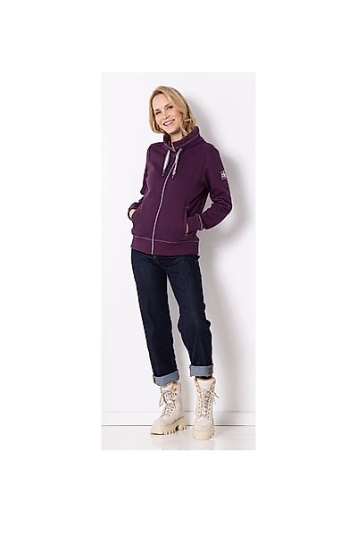 SER Sweatjacke Sweatjacke Stehkragen W8250308 günstig online kaufen
